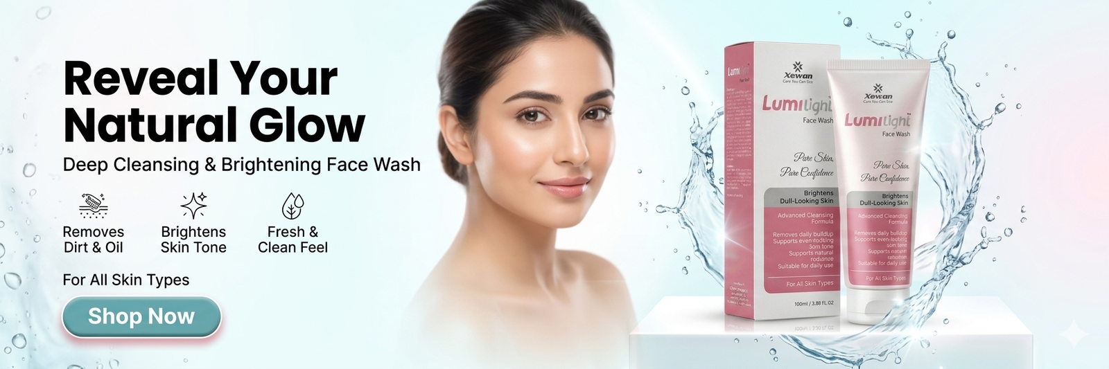 lumilight face wash benner